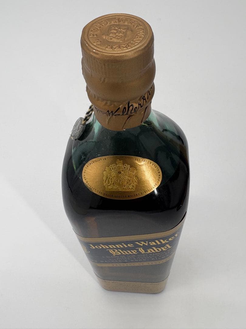 未開栓 ジョニーウォーカーブルーラベル 旧ボトル ウイスキー 750ml