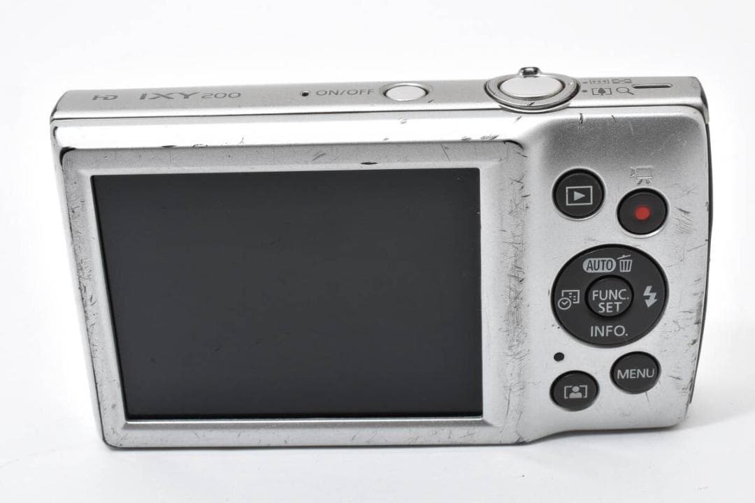 【実用品】Canon キャノン IXY 200 シルバー イクシー 動作確認済