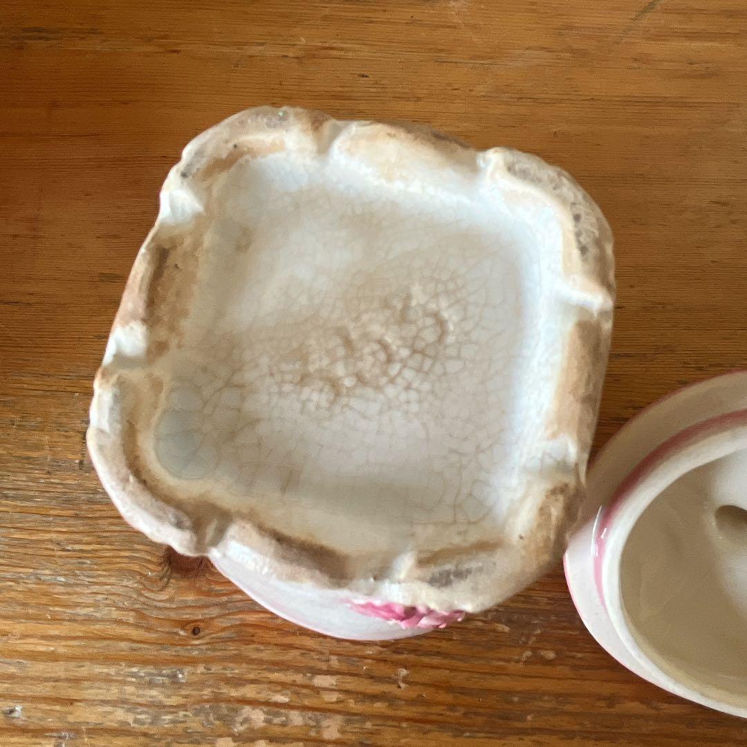 C ピンクが可愛いキャニスター　sel（塩）Mサイズ