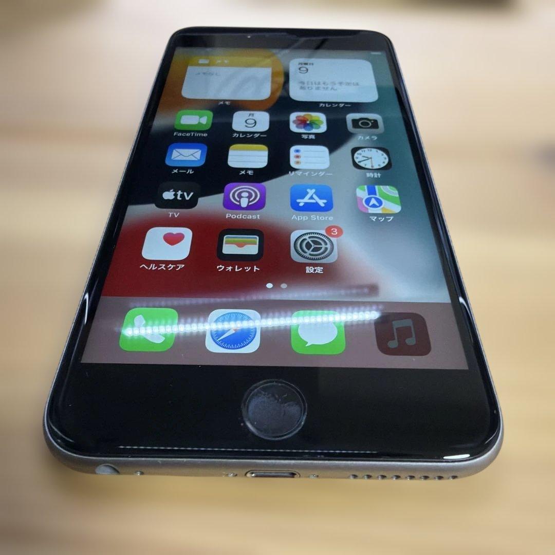 iPhone6s Plus 64GB スペースグレイMKU62J/A 84%
