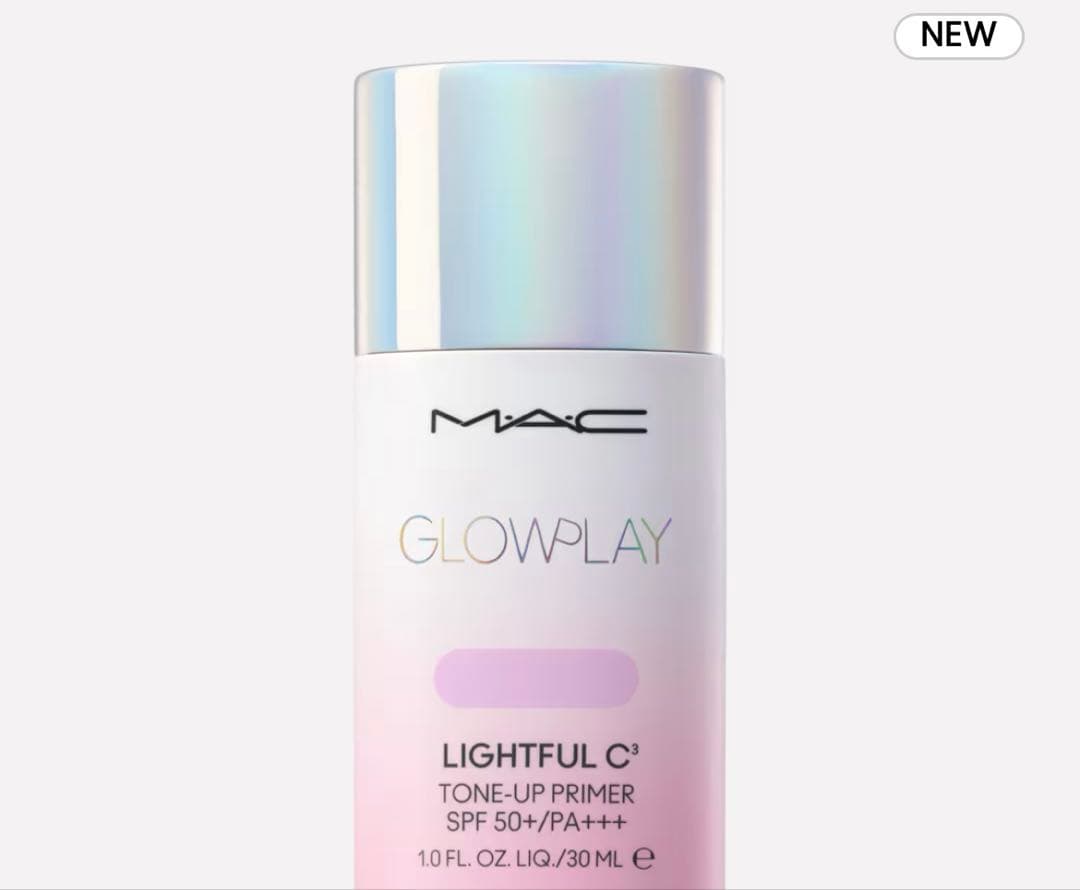 MACグロー プレイ ライトフル C3 トーン アップ プライマー