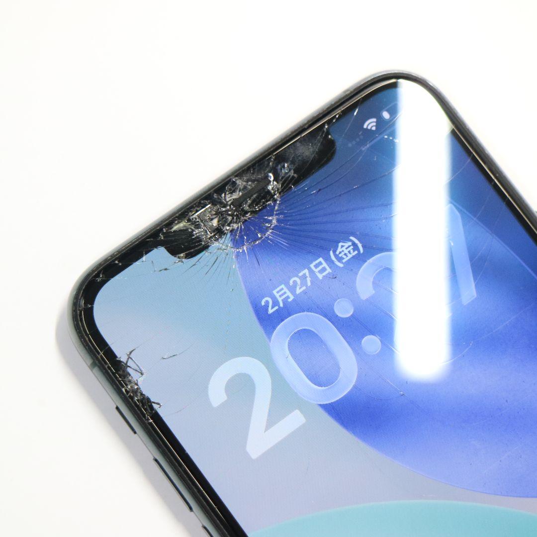 【画面割れ】iPhone 11 ProMax 256GB
