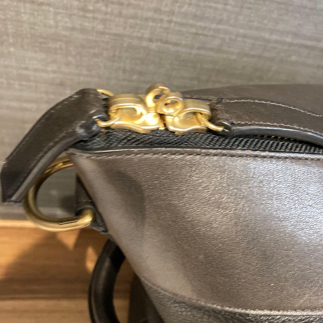 COACH ボストンバック トラベル ブラック 革