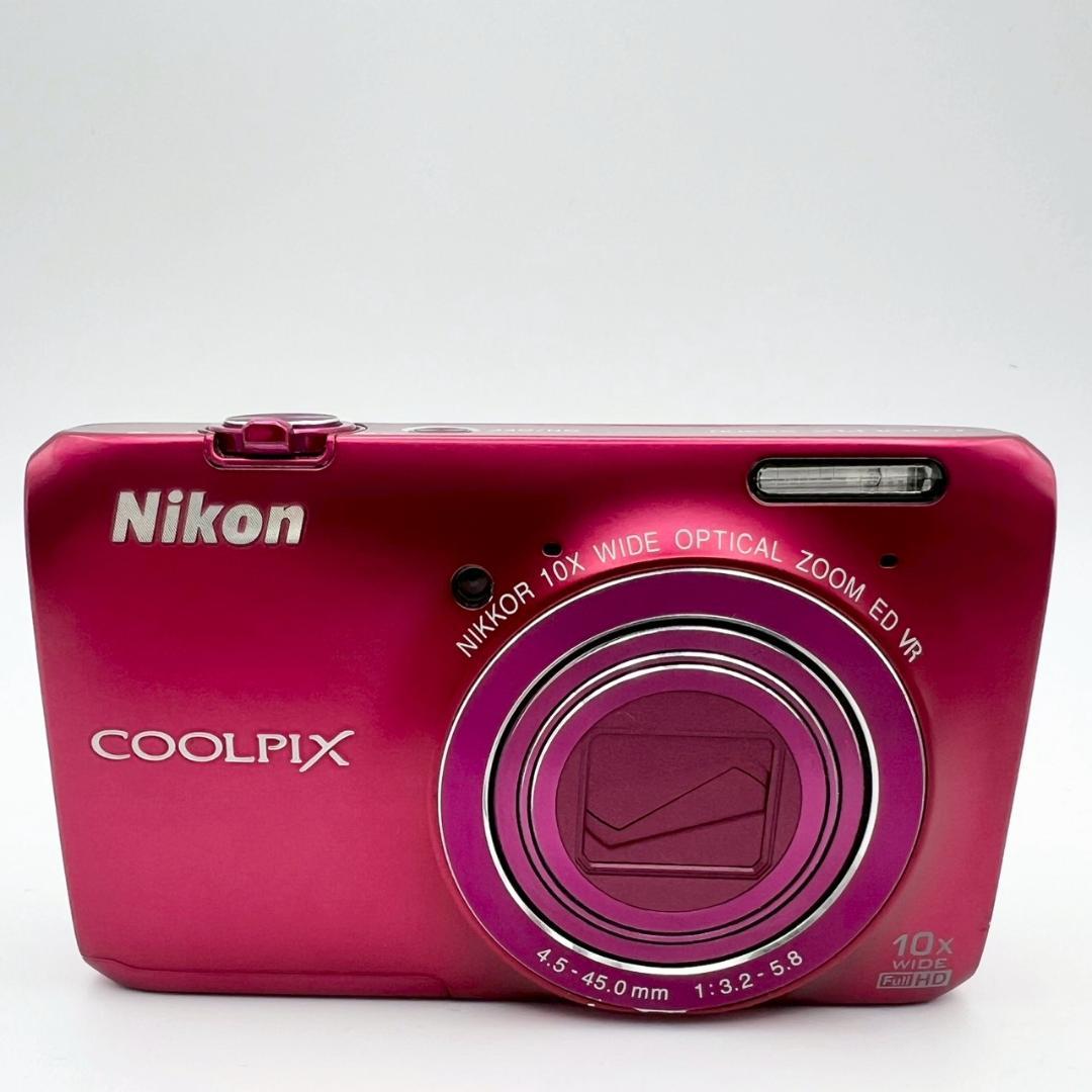 【完動品】Nikon COOLPIX S6300 コンデジ ピンク 動作確認済