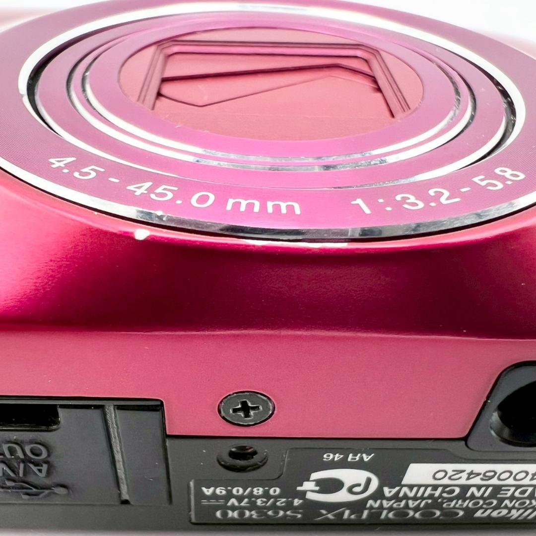 【完動品】Nikon COOLPIX S6300 コンデジ ピンク 動作確認済