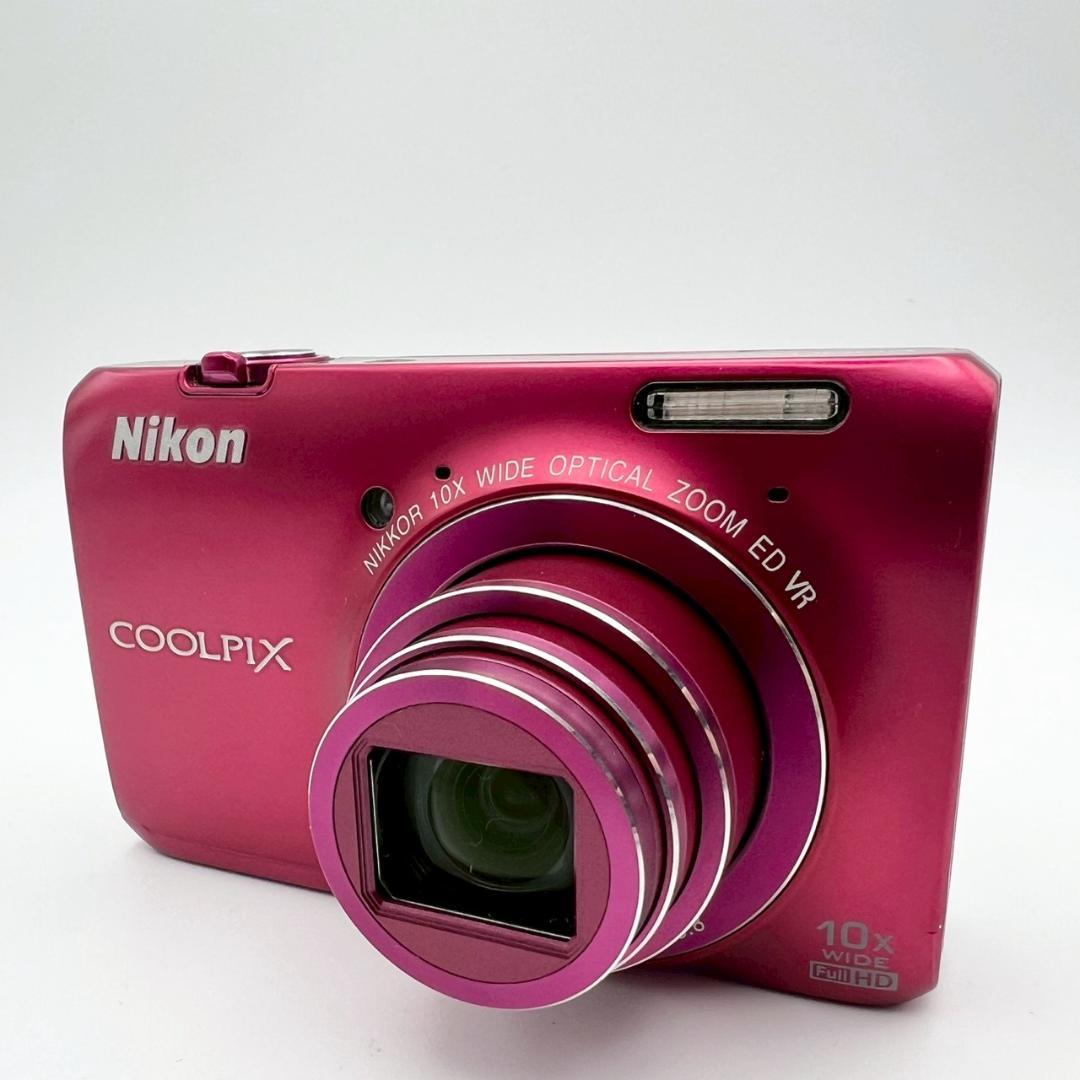 【完動品】Nikon COOLPIX S6300 コンデジ ピンク 動作確認済