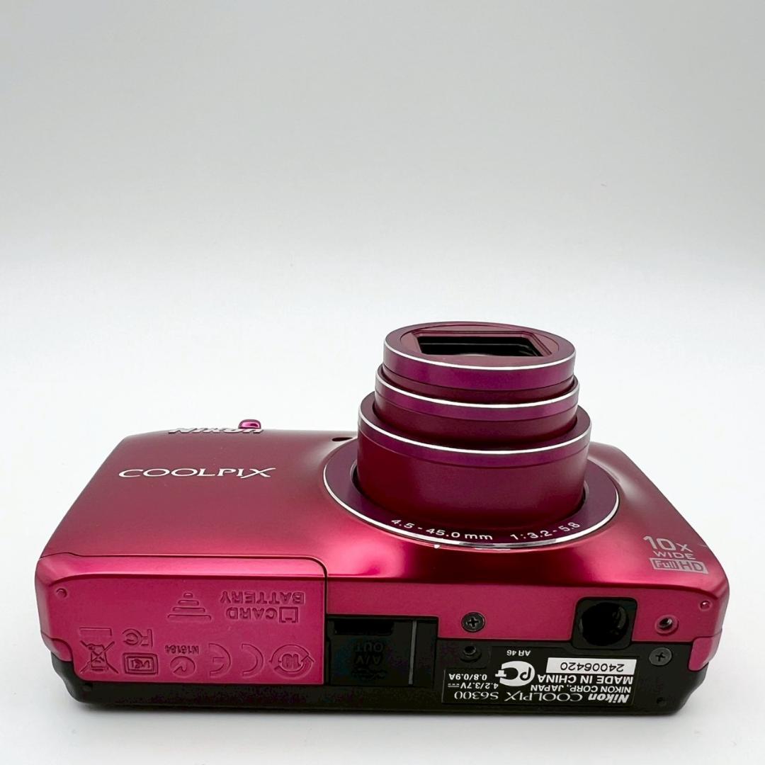 【完動品】Nikon COOLPIX S6300 コンデジ ピンク 動作確認済