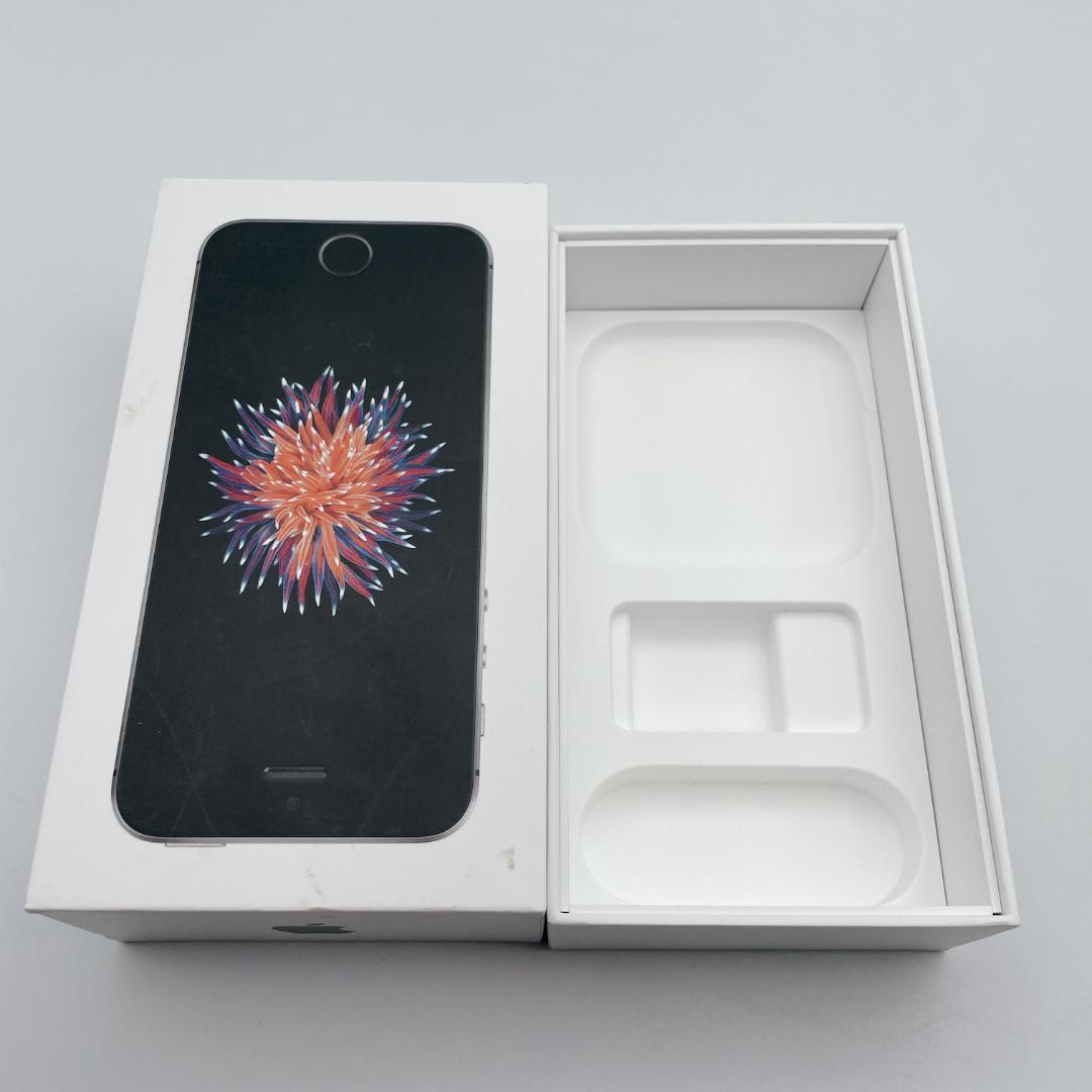 【美品】iPhone SE 64GB MLM62J/A スペースグレイ