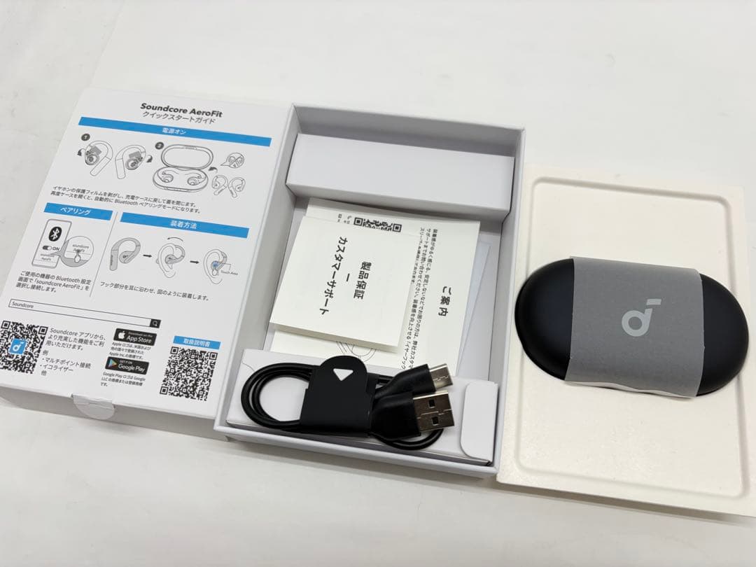 Anker Soundcore AeroFit ワイヤレスイヤホン