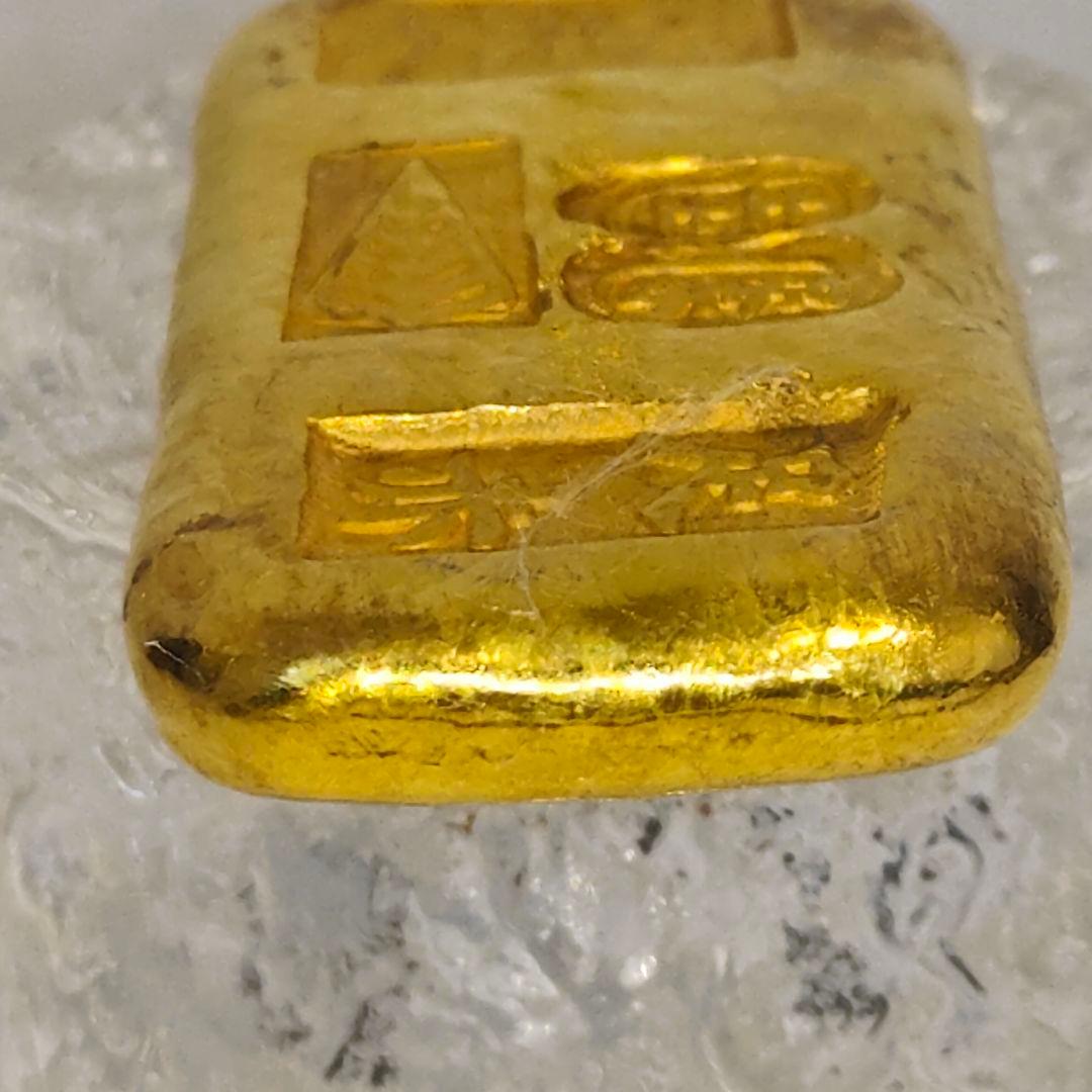 金塊　古銭　古代中國　硬貨 古金 大清 地金 金錠　漢字刻印　上上足赤