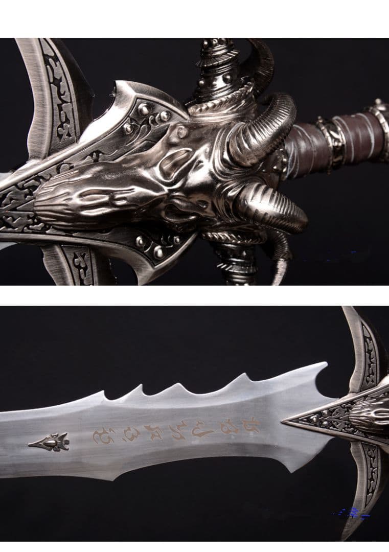 古兵器 武具　模造刀 霜の哀しみ 「魔獣争覇」Cosplayロールプレイング