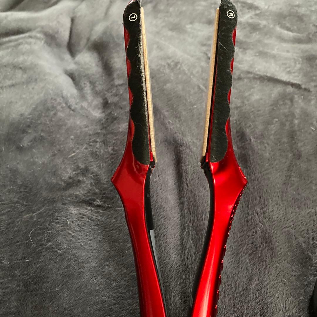 LM-125-R レッド ストレートヘアアイロン