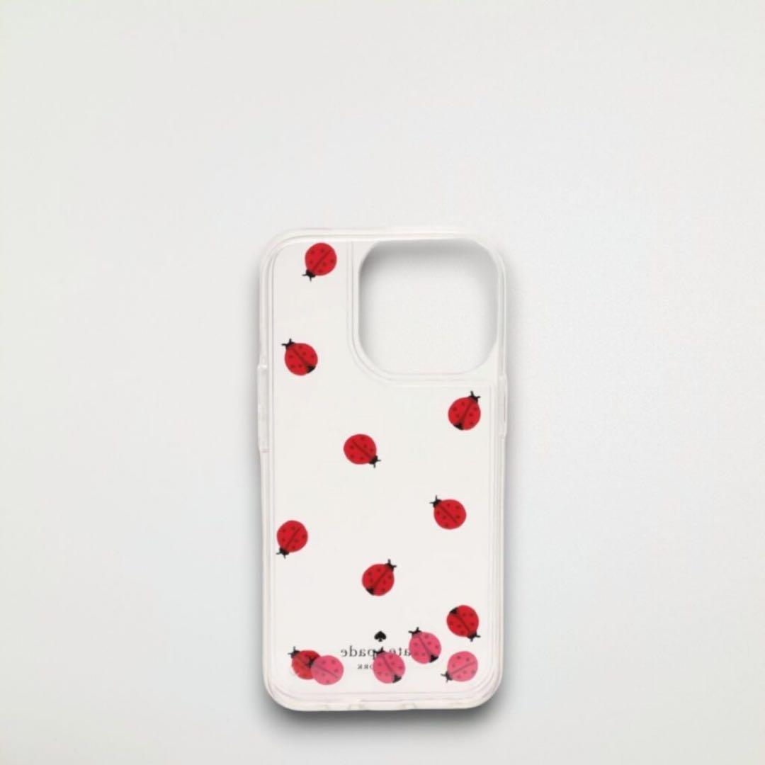 新品　KATE SPADE iPhone13Pro対応ケース クリア KB026