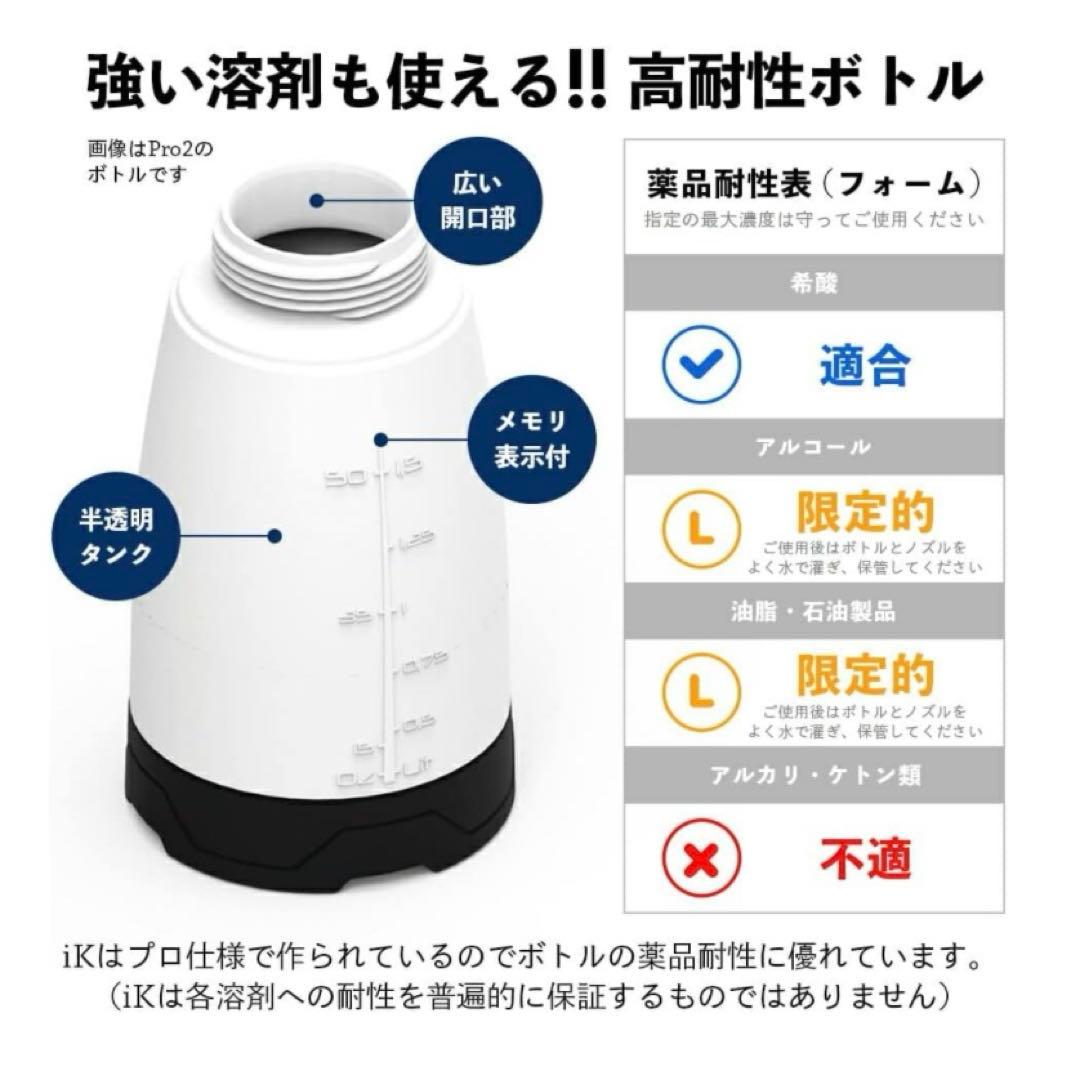 未使用品 IK Sprayers iK Foam PRO 2 手動蓄圧式