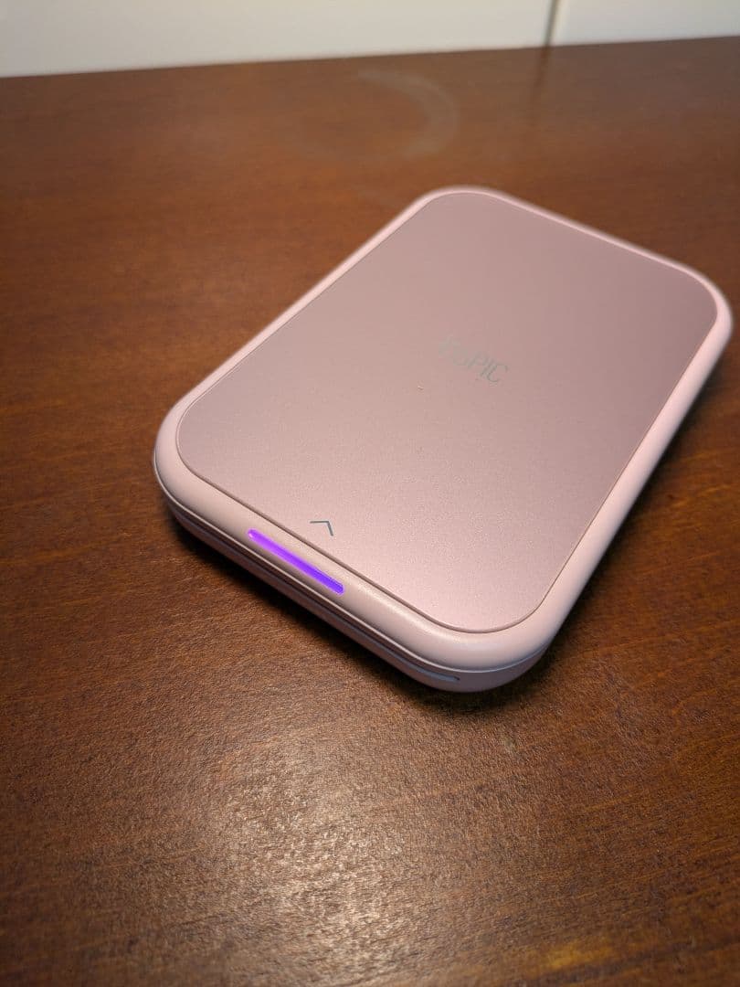 Canon inSPIC ポータブルプリンター ピンク ZINKペーパー付属