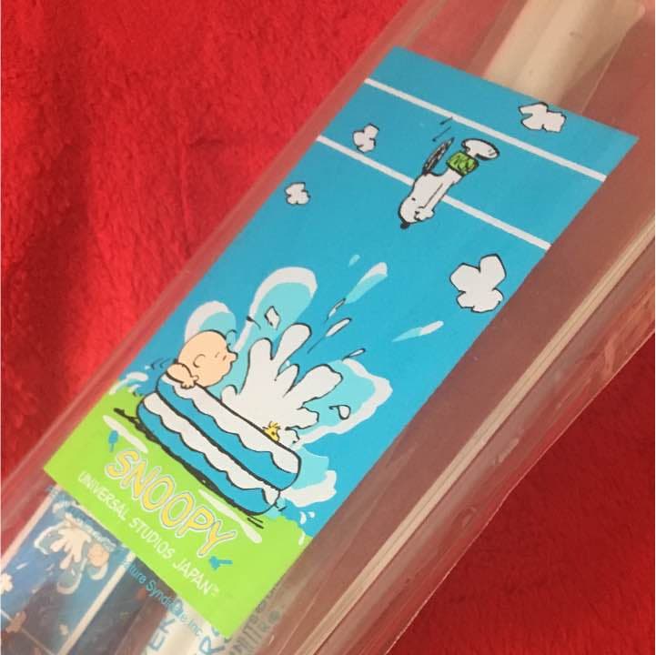 新品 スヌーピーペンケースセット