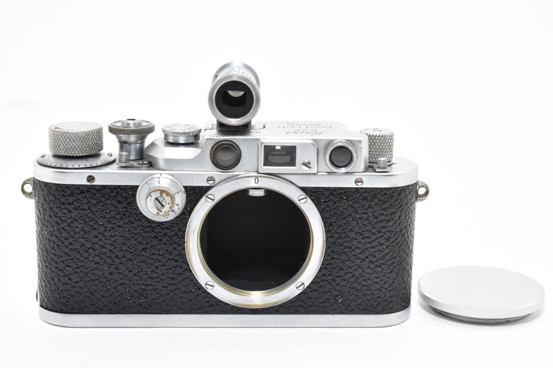【希少IIIb/幕極上】Leica IIIb 完動 二重像鮮明 105mm付