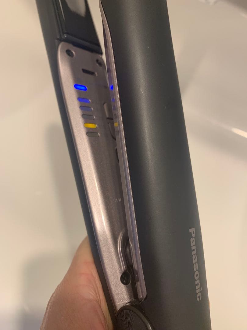 パナソニック ストレートアイロン ナノケアEH-HS9J-K ブラック　黒