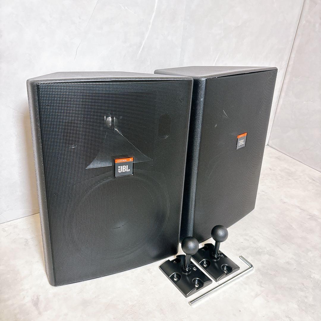 【極美品/連番】JBL Control 28 スピーカー ペア 純正壁掛け金具付