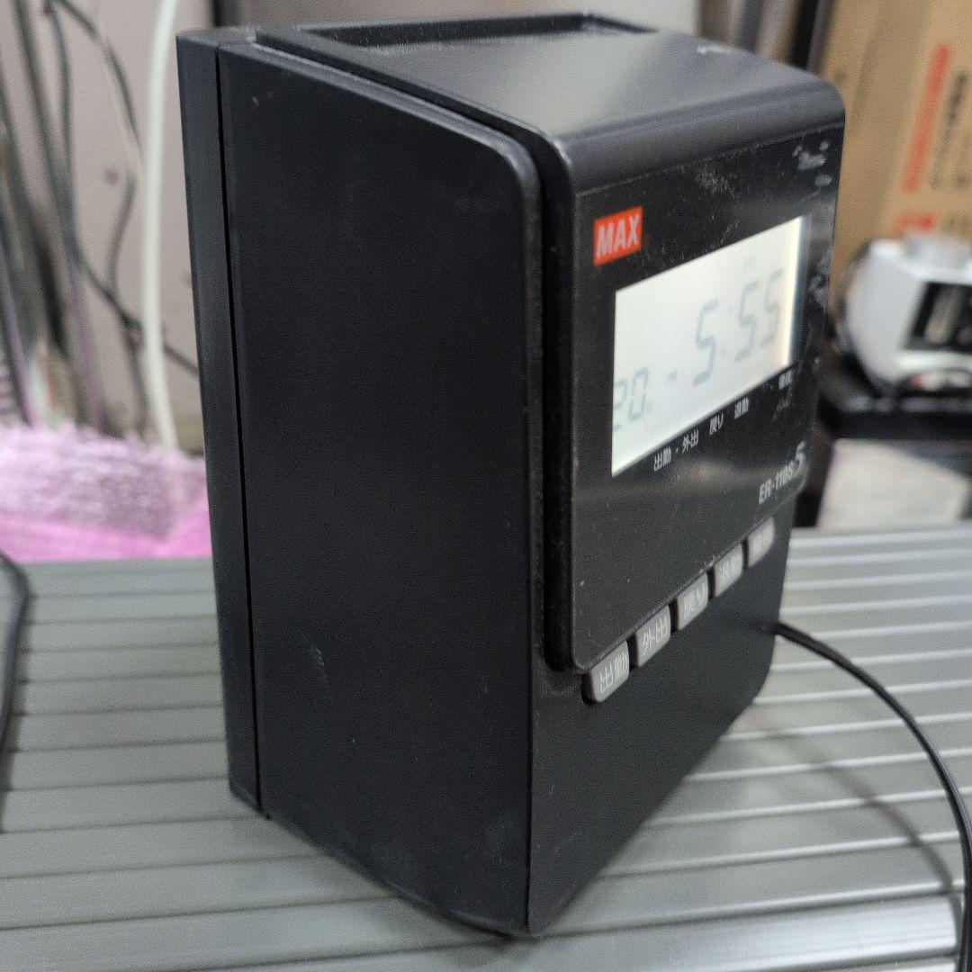 MAX タイムレコーダー ER-110S 5