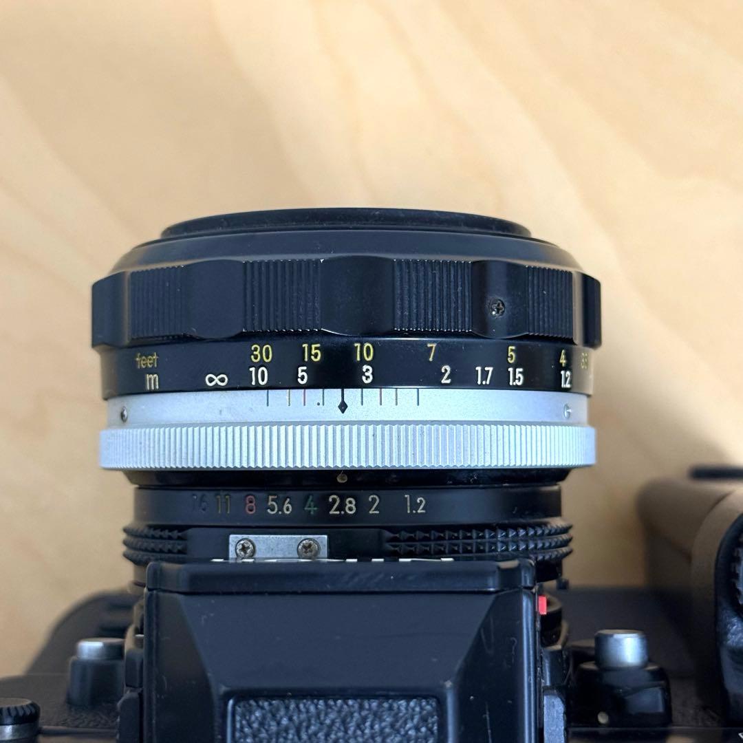Nikon F3 モータードライブ MD-4 NIKKOR 55mm F1.2