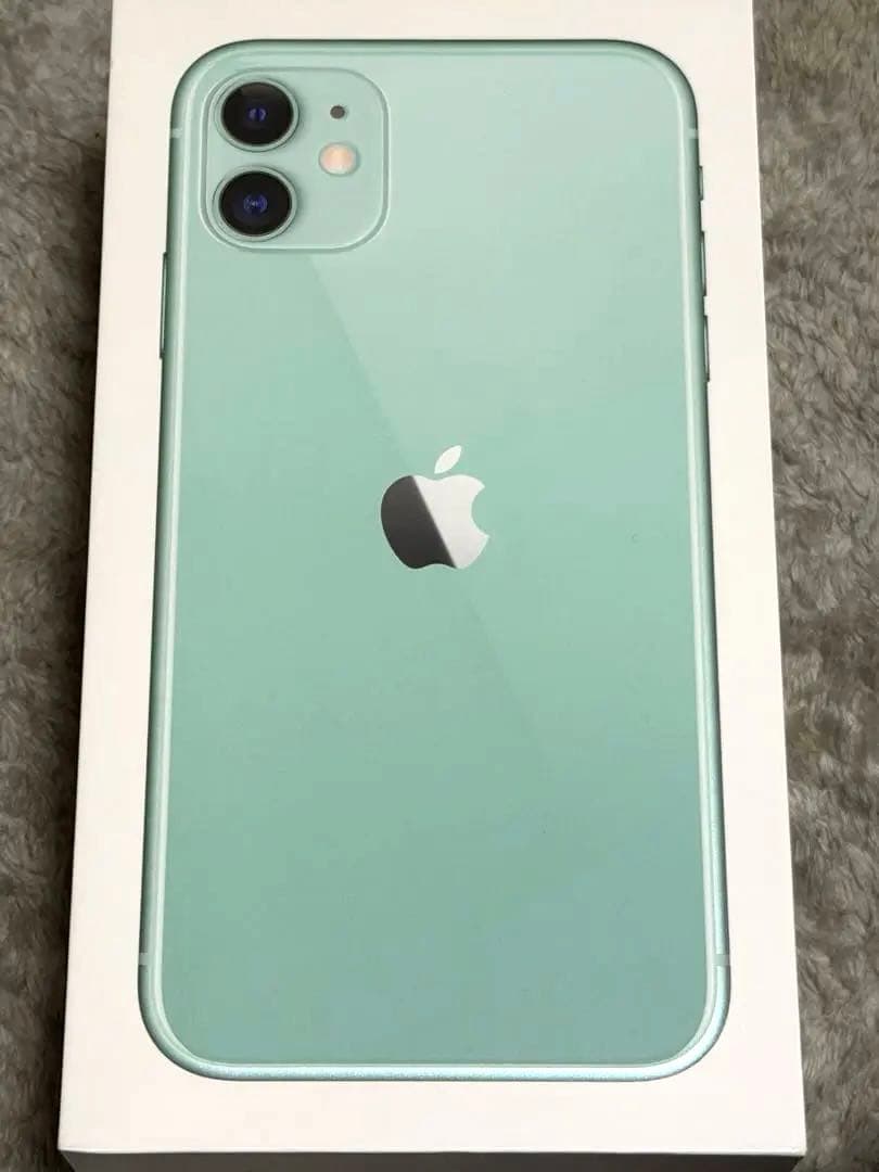 iPhone11 グリーン 64GB 箱付き