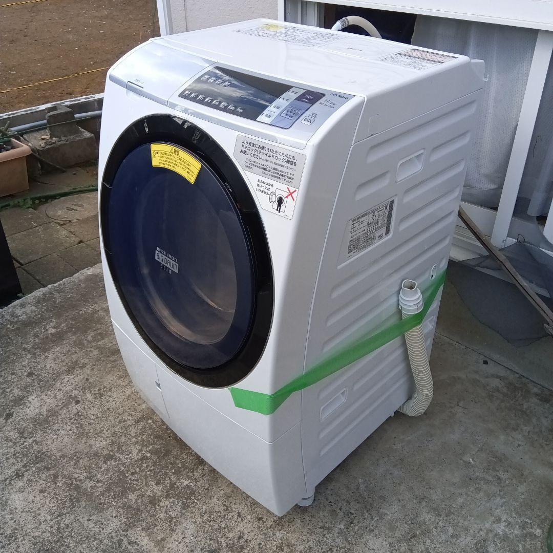 ドラム式洗濯機　11kg 乾燥6kg 2016年製　日立　生活家電　関東限定