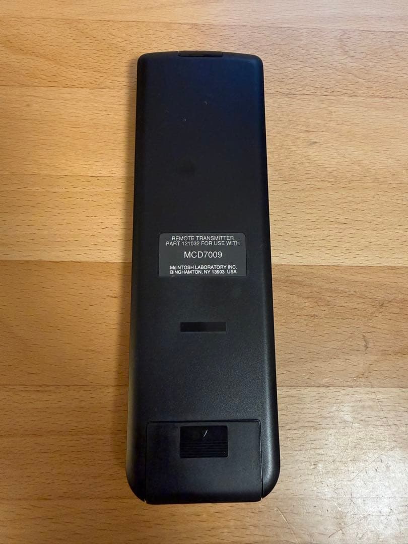 McIntosh MCD7009 リモコン 新品未使用