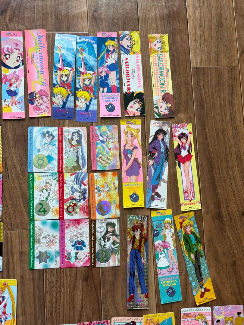 セーラームーン トレーディングカード/シールなど約250点