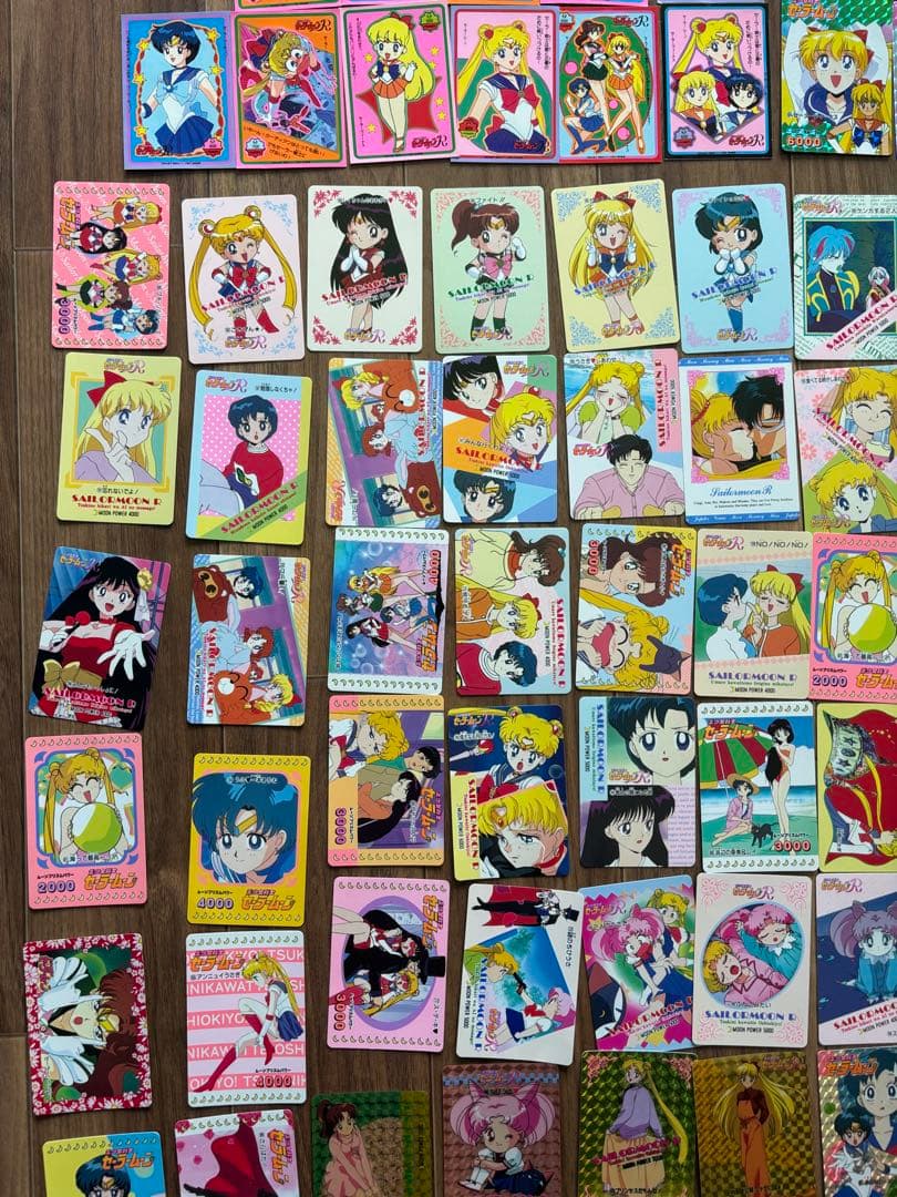 セーラームーン トレーディングカード/シールなど約250点