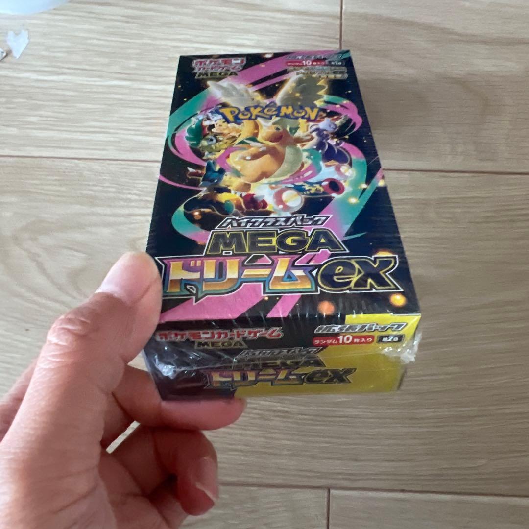 ポケモンカードゲーム MEGA ドリームEX 1BOXシュリンク付