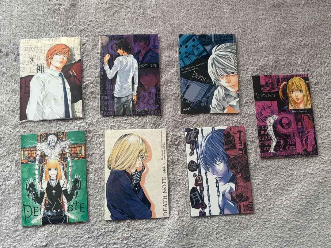 【希少】DEATH NOTE トレーディングカード 7枚セット