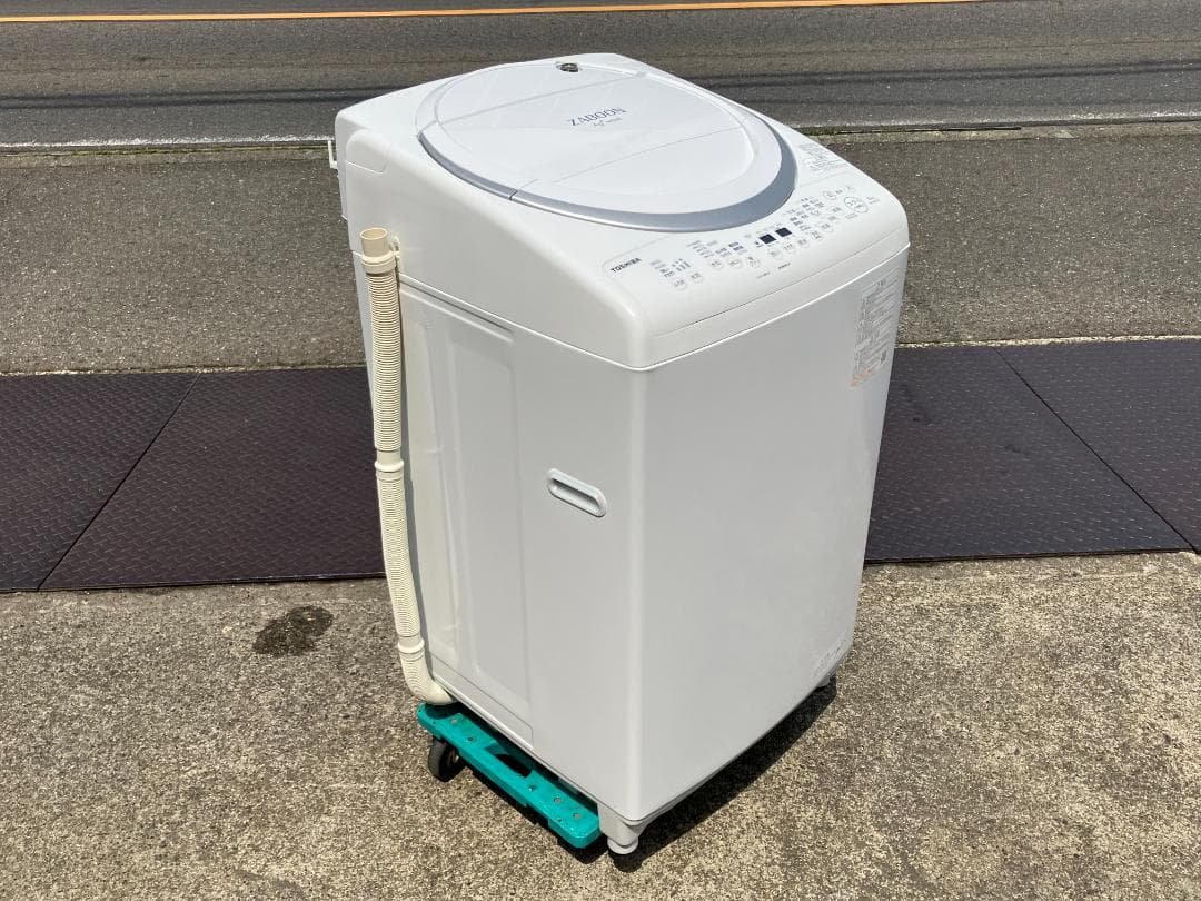 愛知岐阜/送料込★美品★2023年製★東芝 8kg洗濯乾燥機 AW-8VM3-W