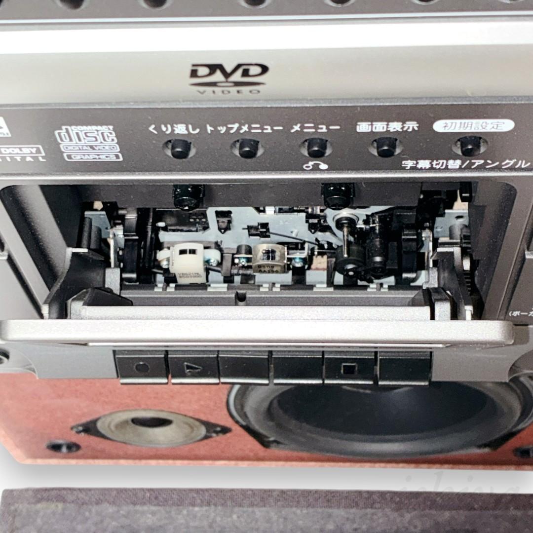 【動作確認済】COLUMBIA CDV-550 DVDカラオケシステム