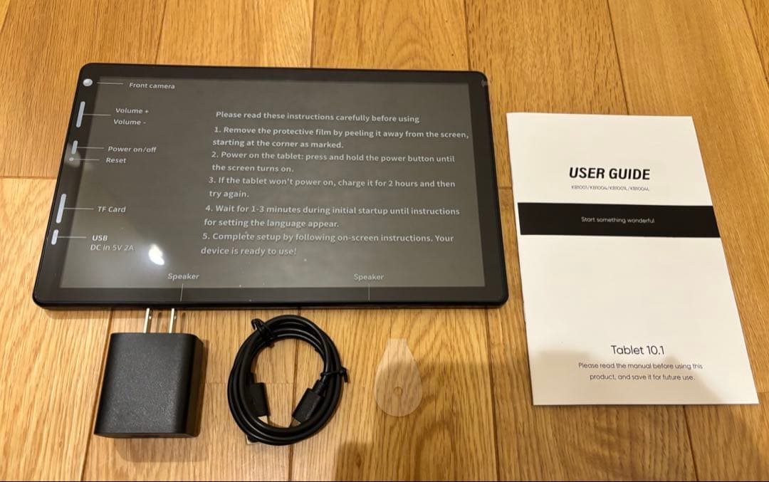※bobo タブレット10インチ Android15 Wi-Fi6モデル