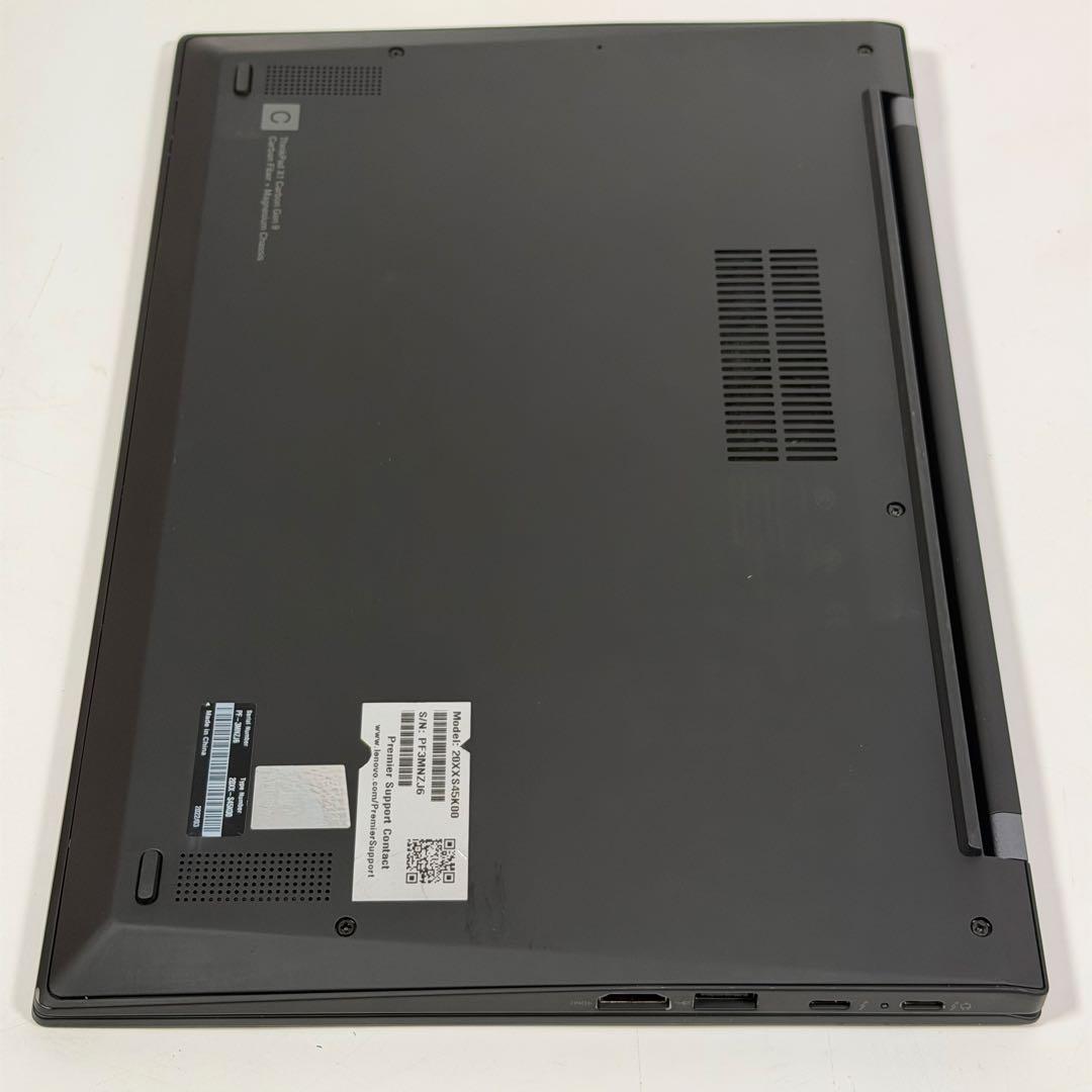 Windowsノート本体 62.Lenovo X1CarbonGen9 i5-11/256GB 8GB
