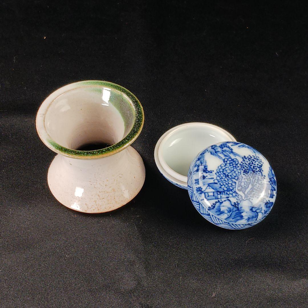 Y3122-61 茶道具 茶碗・水指・棗他 茶道具セット 箱付き