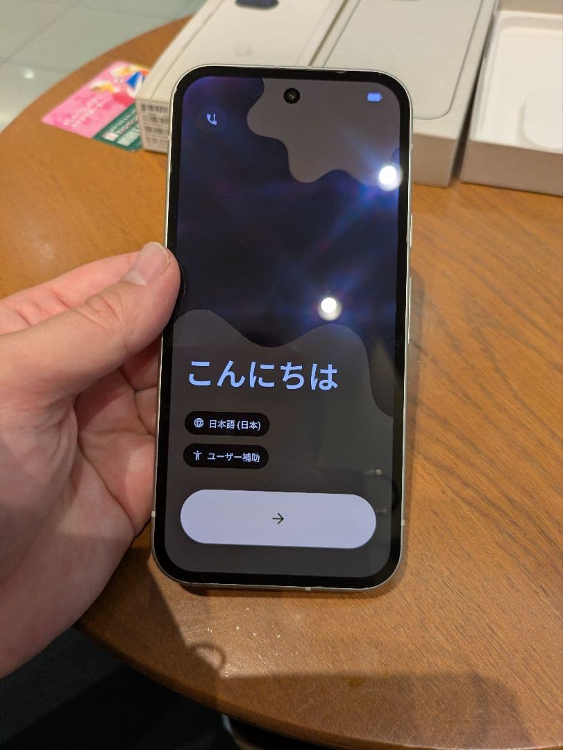 google pixel9a（本体） 128GB Porcelain