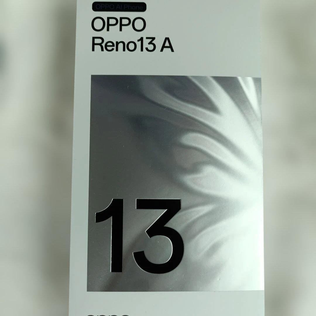 oppo reno13a アイスブルー