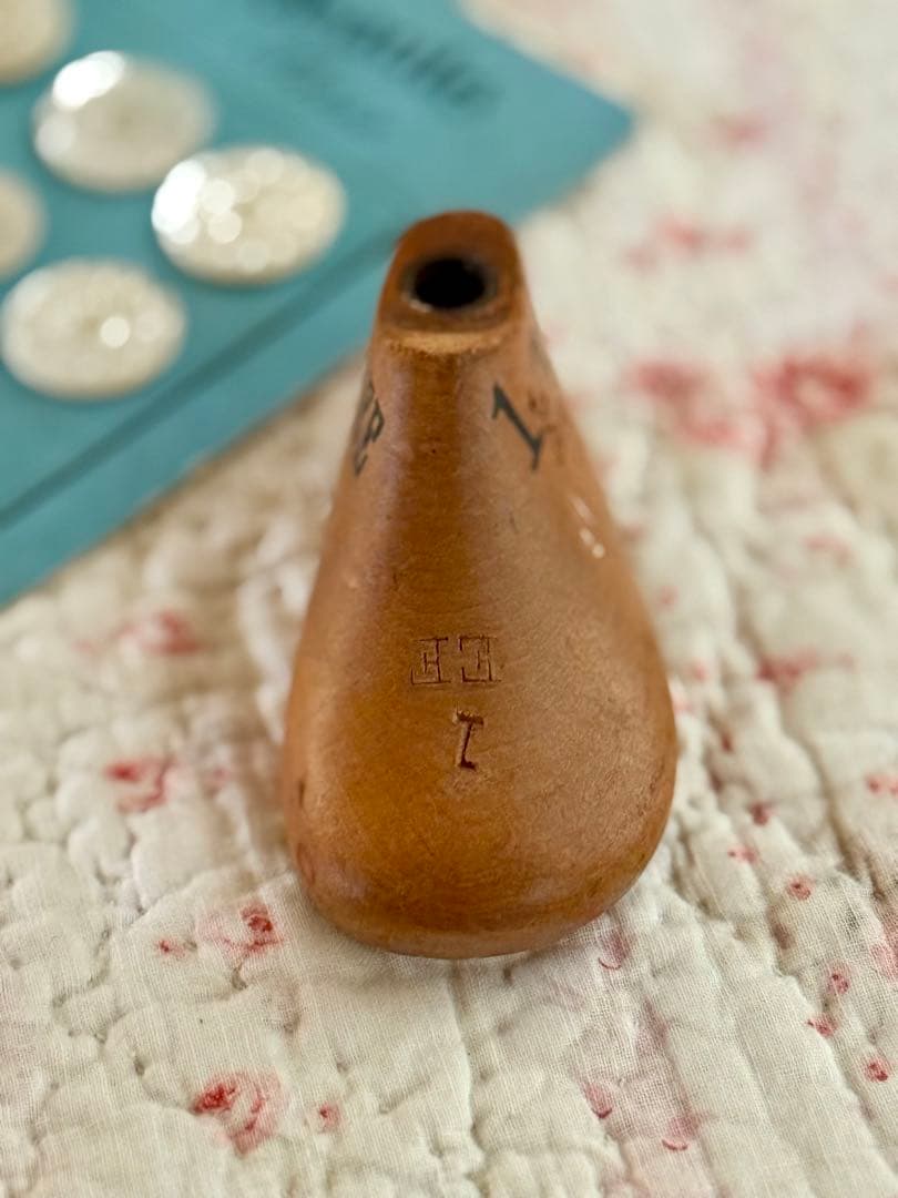 フランス　アンティーク　シューモールド　10cm