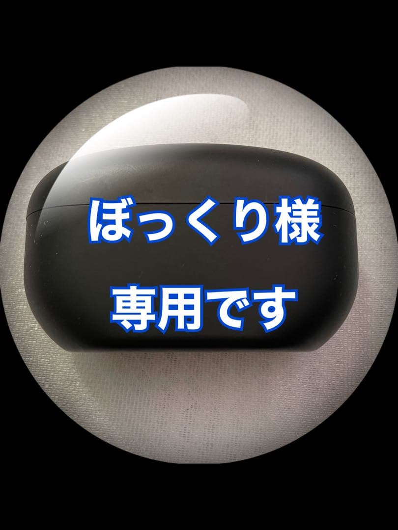 ぼっくり イヤホンケース ブラック