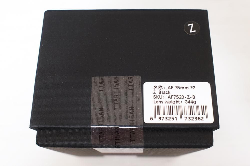 新品 TTArtisan AF 75mm F2 フルサイズ対応 ニコンZマウント