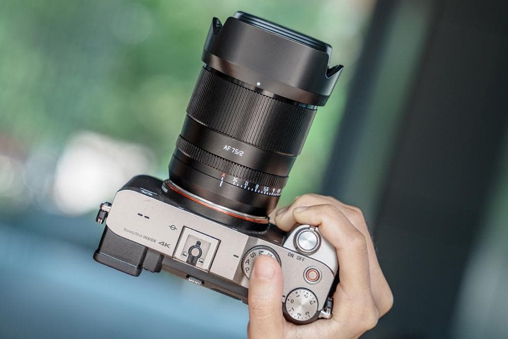 新品 TTArtisan AF 75mm F2 フルサイズ対応 ニコンZマウント