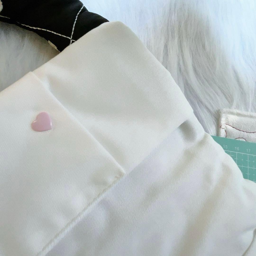 韓国　バインダーカバー　キルティング　リボン　刺繍　訳あり　ハンドバッグ♡ 貯金
