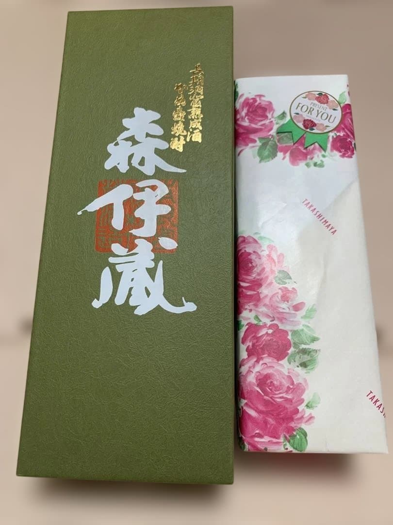 森伊蔵極上の一滴 ・森伊蔵金ラベル焼酎 720ml ・２箱ギフトボックス入り
