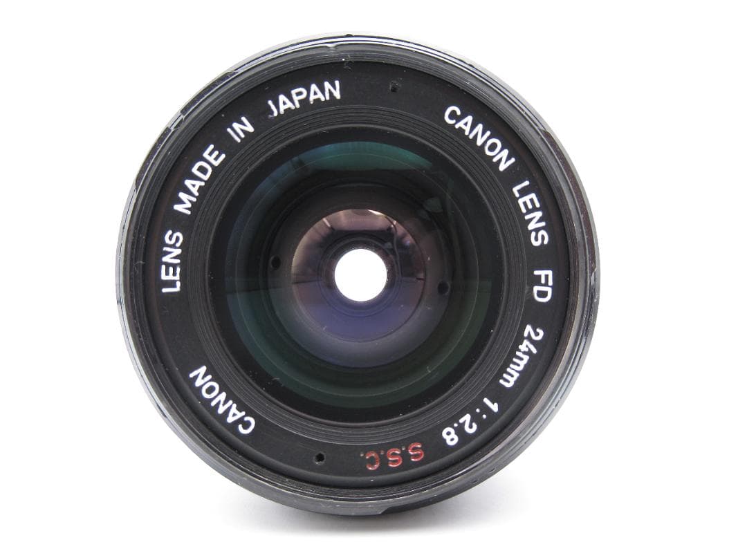 Canon FD 24mm F2.8 S.S.C. 管理A42