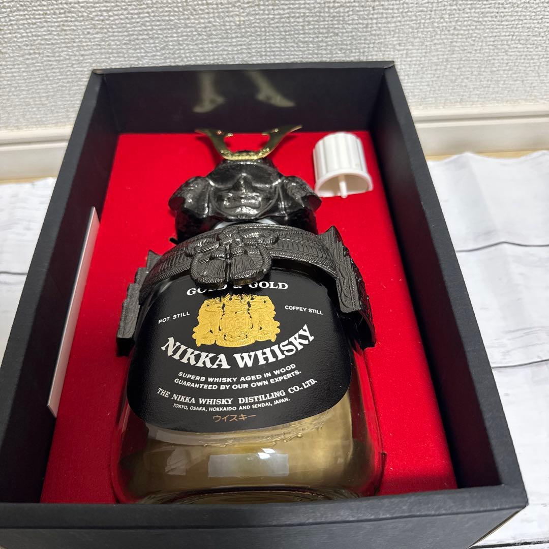 NIKKA ニッカウイスキー　G&G白びん　日本カブト　空き瓶