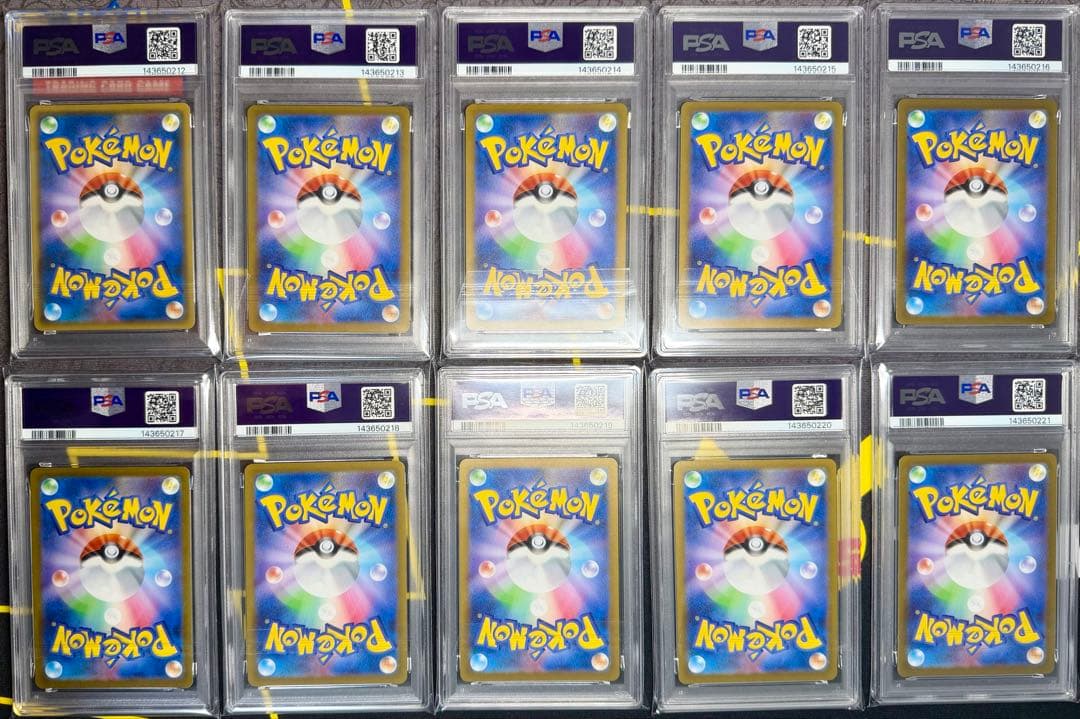 PSA10 YU NAGABA ブイズ9種＋ピカチュウ プロモ 10連番