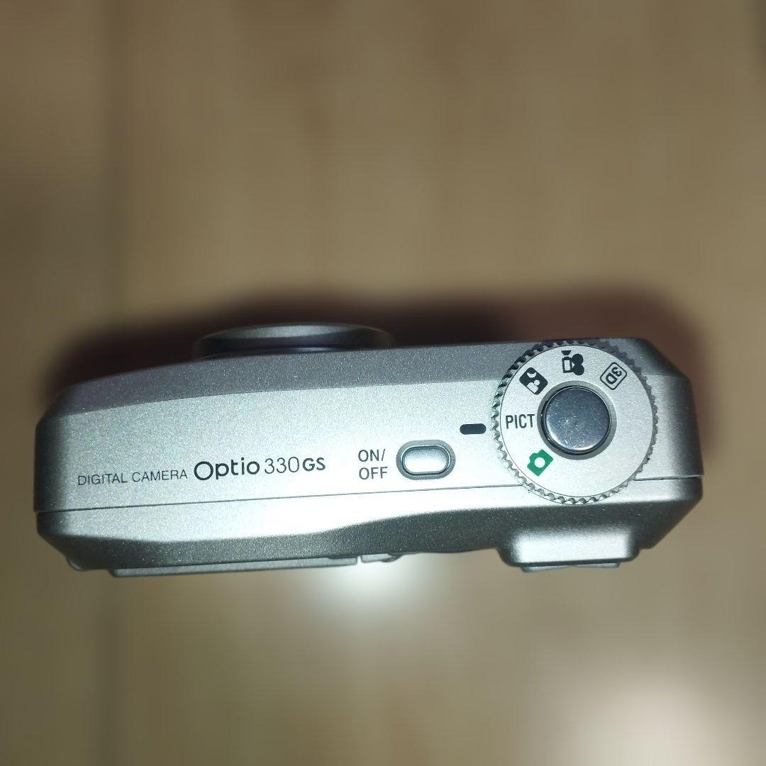 CF付き!自撮！ PENTAX Optio 330GS デジタルカメラ