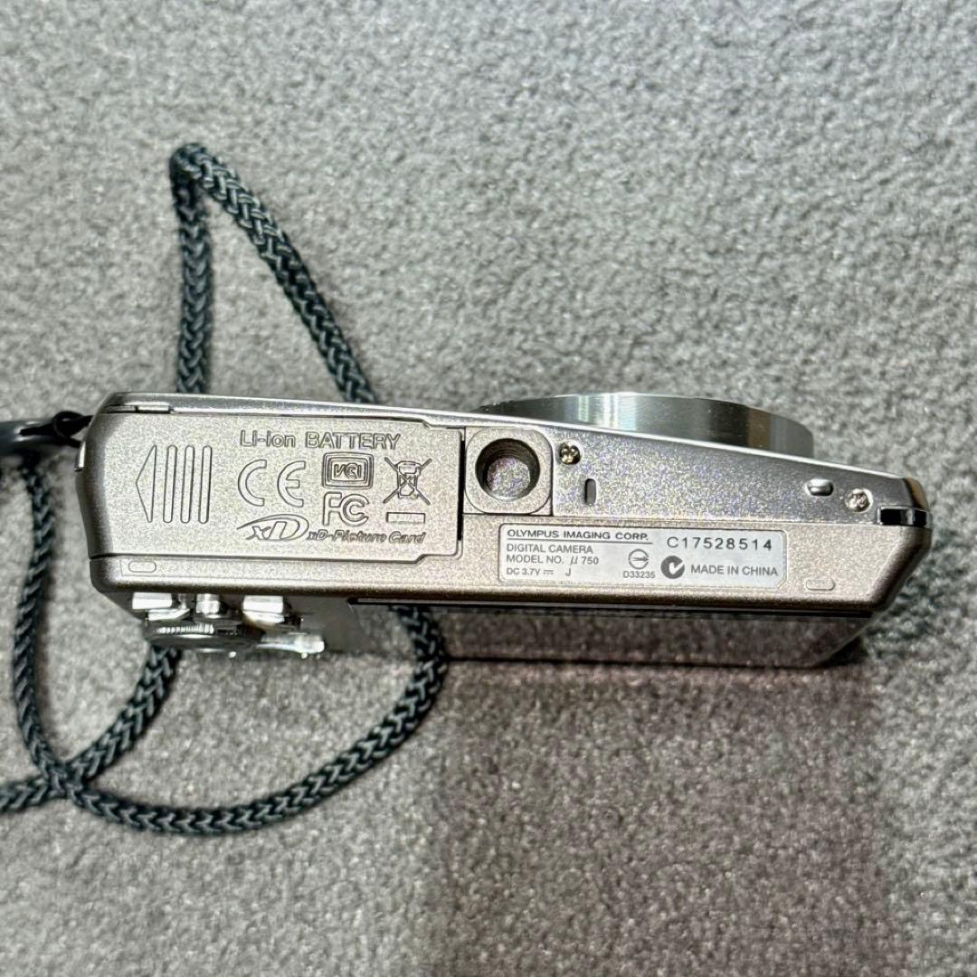 ☆動作OK OLYMPUS μ750 防水 バッテリー＆充電器付き